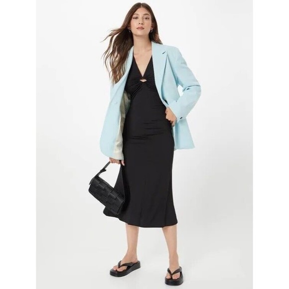 Samsoe Samsoe Haven Blazer Iced Blue NWT Women’s L - Picture 2 of 16